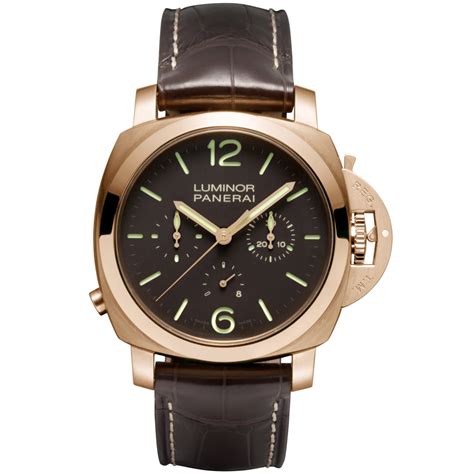 panerai chrono monopulsante|Luminor 1950 Chrono Monopulsante 8 Days Oro Rosa .